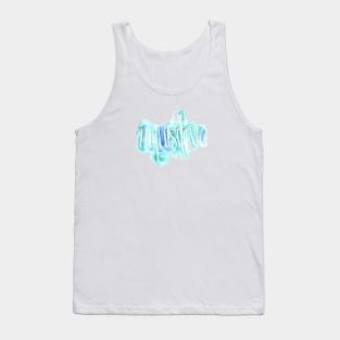 Inquisitive Watercolor Tank Top